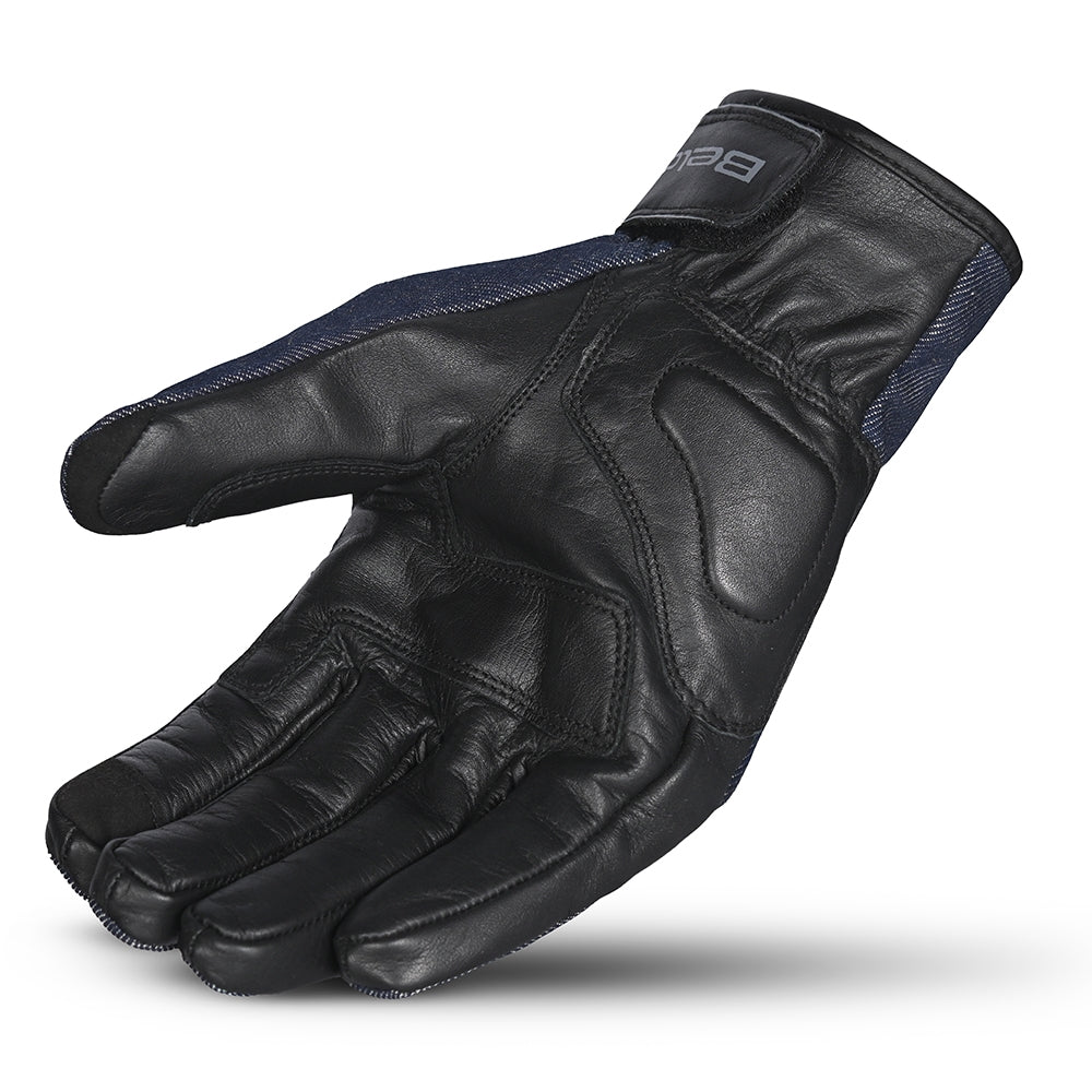  BELA - Alberto Denim Inv. WP Textile Glove Black/Blue - SECURTEX MOTOR SL (t/a MaximoMoto)