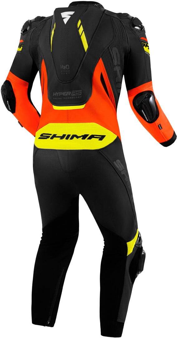  SHIMA MONO HYPER RS 1PC BLACK/RED/YELLOW - SECURTEX MOTOR SL (t/a MaximoMoto)