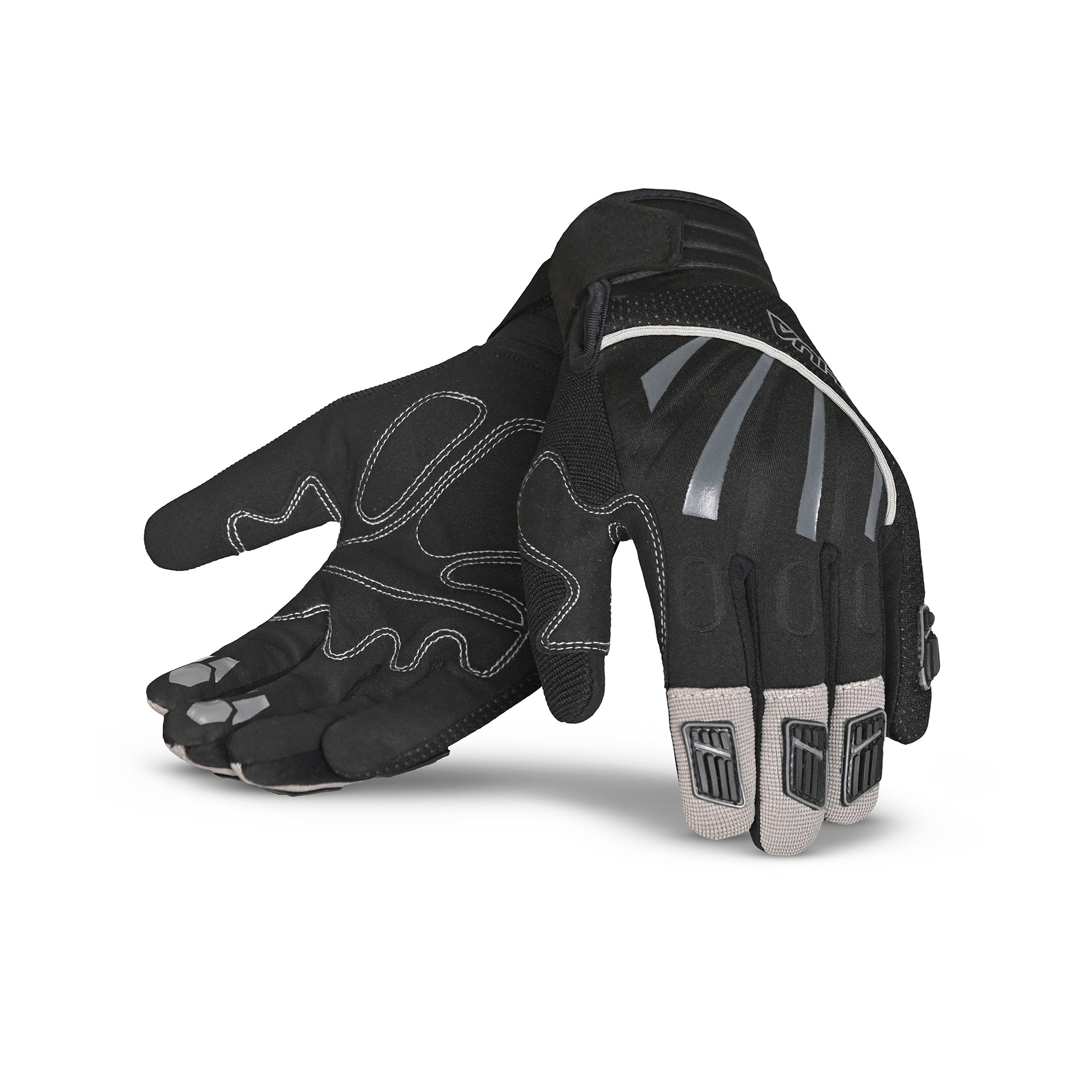  SHUA - SHUA Swispo Style Textile Glove Black - SECURTEX MOTOR SL (t/a MaximoMoto)