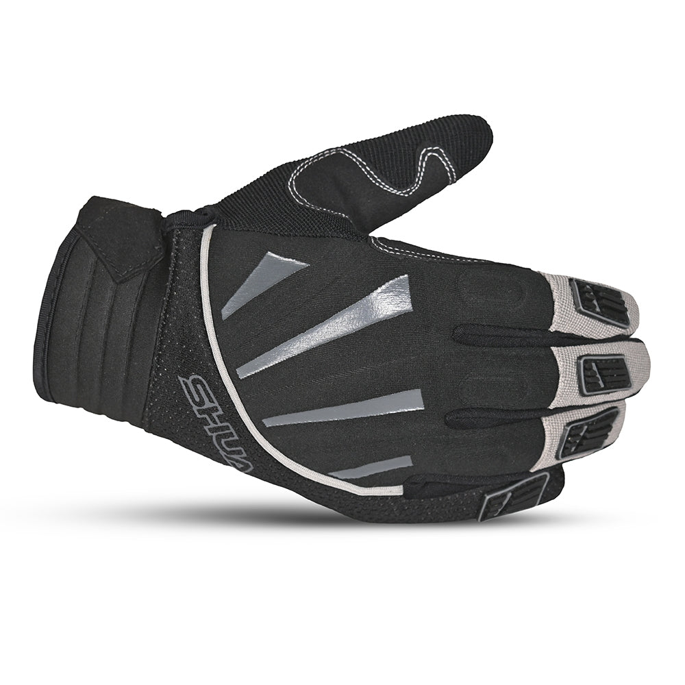  SHUA - SHUA Swispo Style Textile Glove Black - SECURTEX MOTOR SL (t/a MaximoMoto)