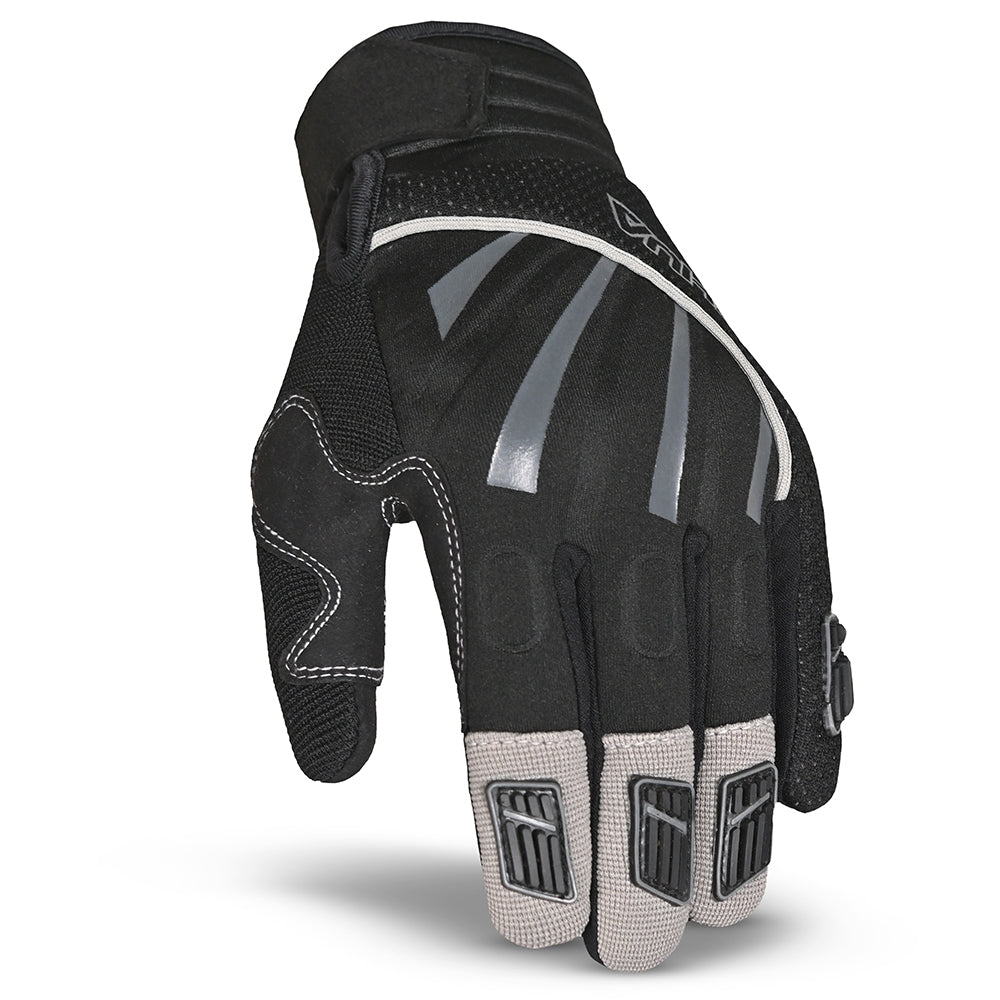  SHUA - SHUA Swispo Style Textile Glove Black - SECURTEX MOTOR SL (t/a MaximoMoto)