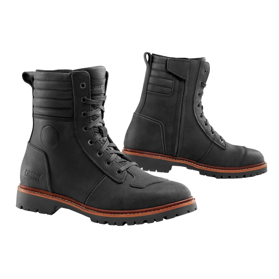  FALCO BOOTS HERITAGE ROOSTER BLACK - SECURTEX MOTOR SL (t/a MaximoMoto)