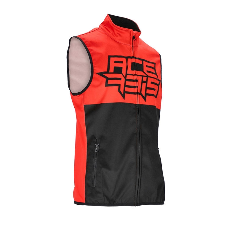  ACERBIS - LINEAR SOFTSHELL VEST NERO/ROSSO - SECURTEX MOTOR SL (t/a MaximoMoto)