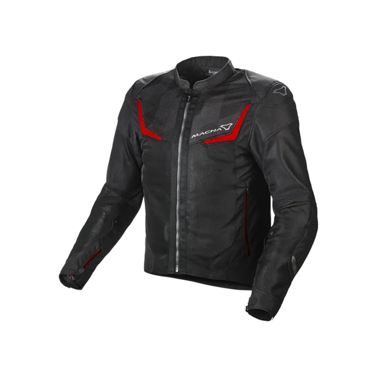  Macna Orcano Textile Jacket Man Dark grey/black/red - SECURTEX MOTOR SL (t/a MaximoMoto)
