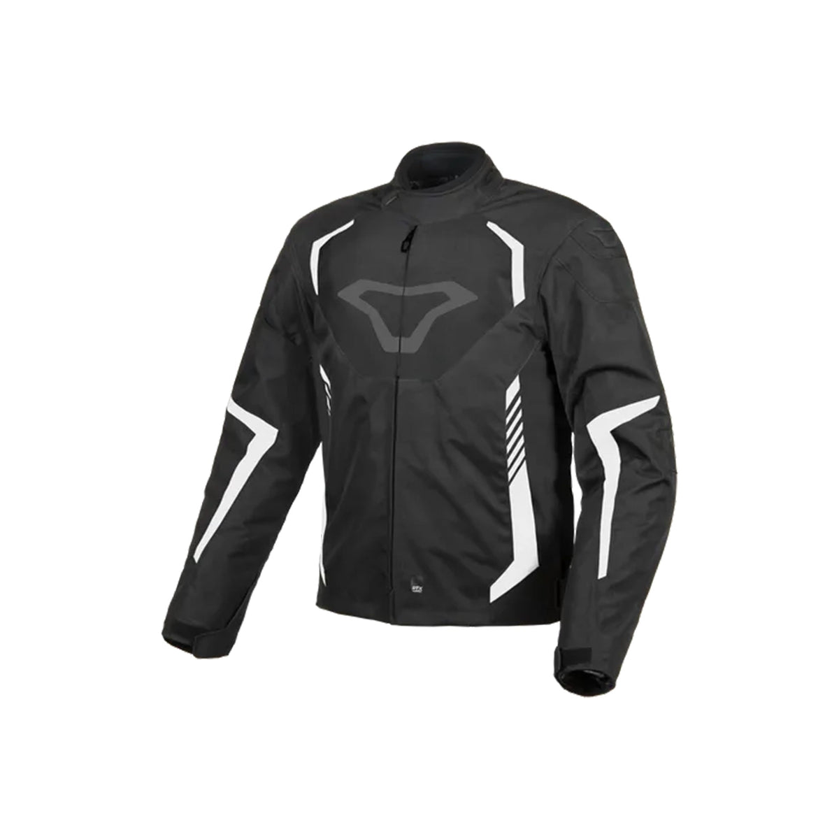  Macna Tazar waterproof textile jacket Black/white - SECURTEX MOTOR SL (t/a MaximoMoto)