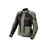  Macna Fluent NightEye Textile Jacket Lady Green/black - SECURTEX MOTOR SL (t/a MaximoMoto)