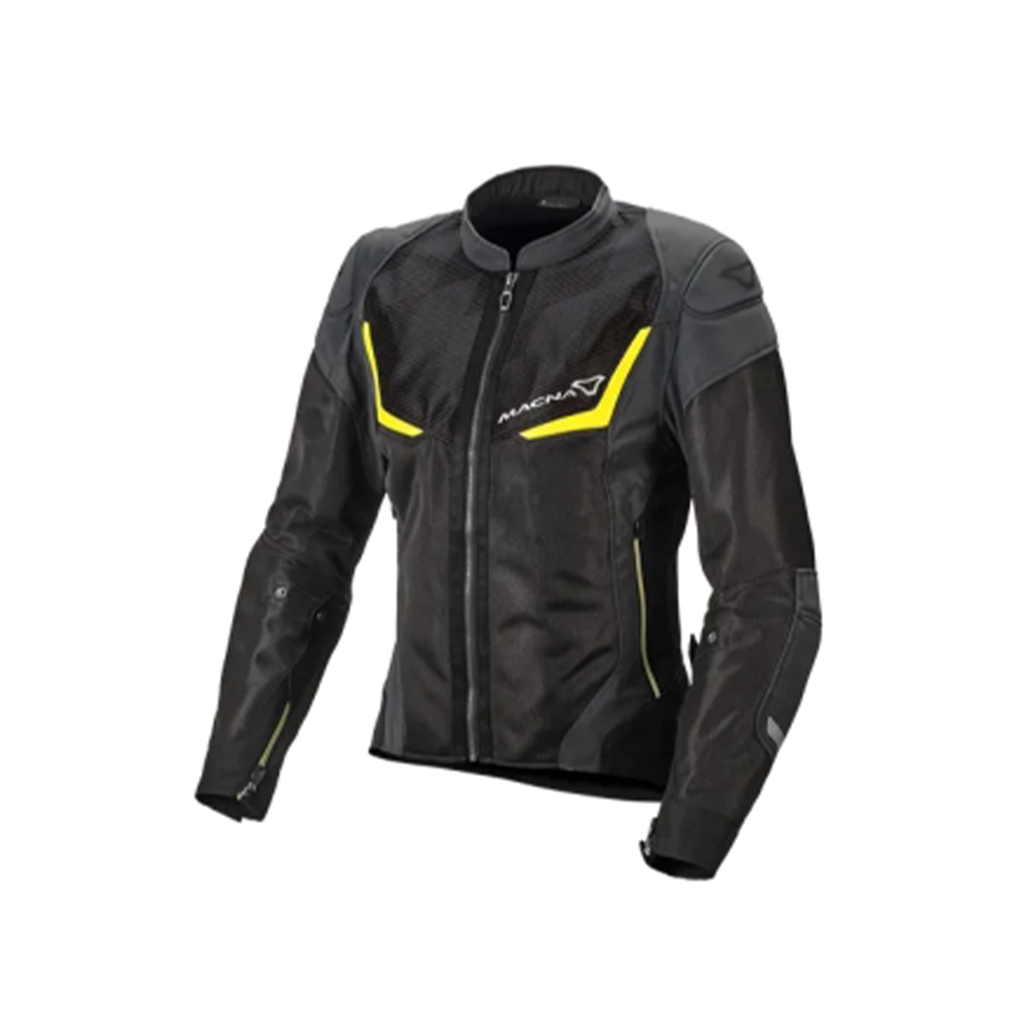  Macna Orcano Textile jacket Lady Black/Night eye/fluo yellow - SECURTEX MOTOR SL (t/a MaximoMoto)