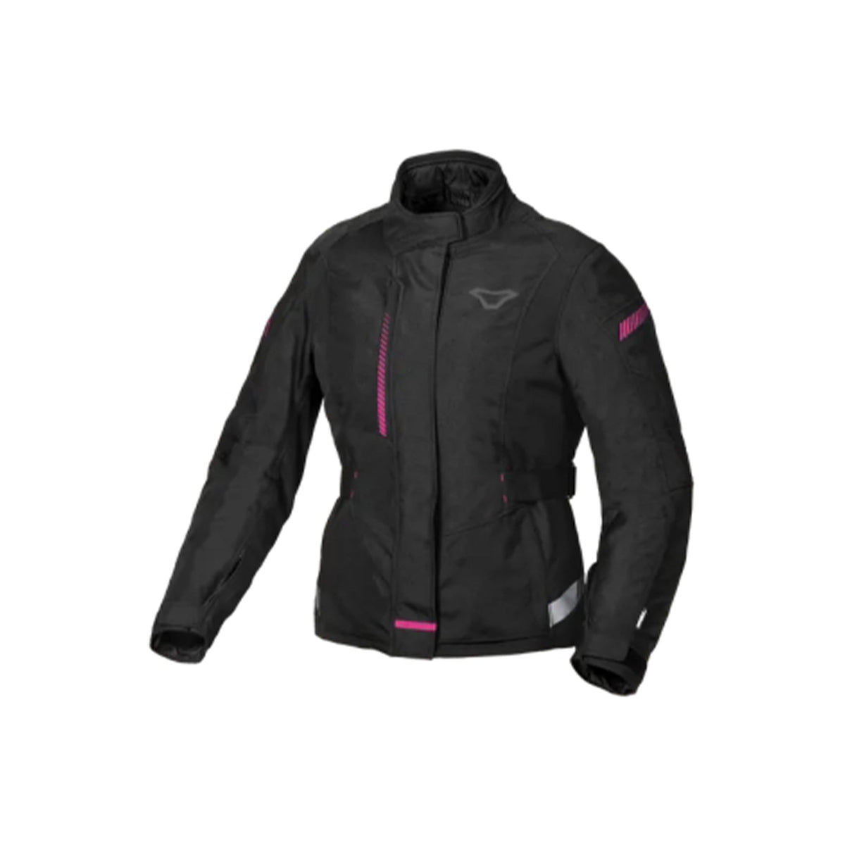  Macna Nivala Waterproof Textile Jacket Women Black/pink - SECURTEX MOTOR SL (t/a MaximoMoto)