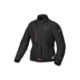  Macna Nivala Waterproof Textile Jacket Women Black/pink - SECURTEX MOTOR SL (t/a MaximoMoto)