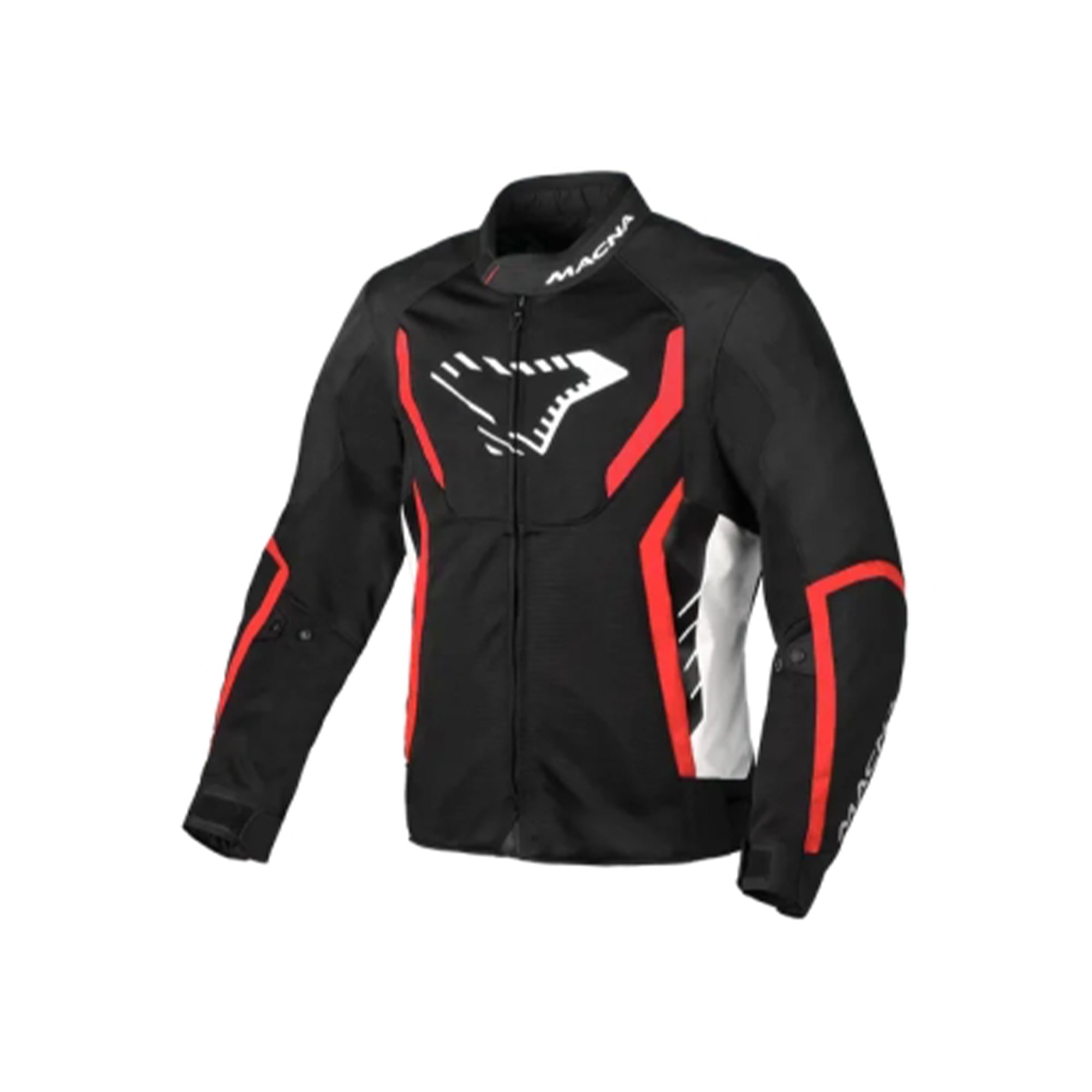  Macna Grisco Textile Jacket Man Black/white/red - SECURTEX MOTOR SL (t/a MaximoMoto)