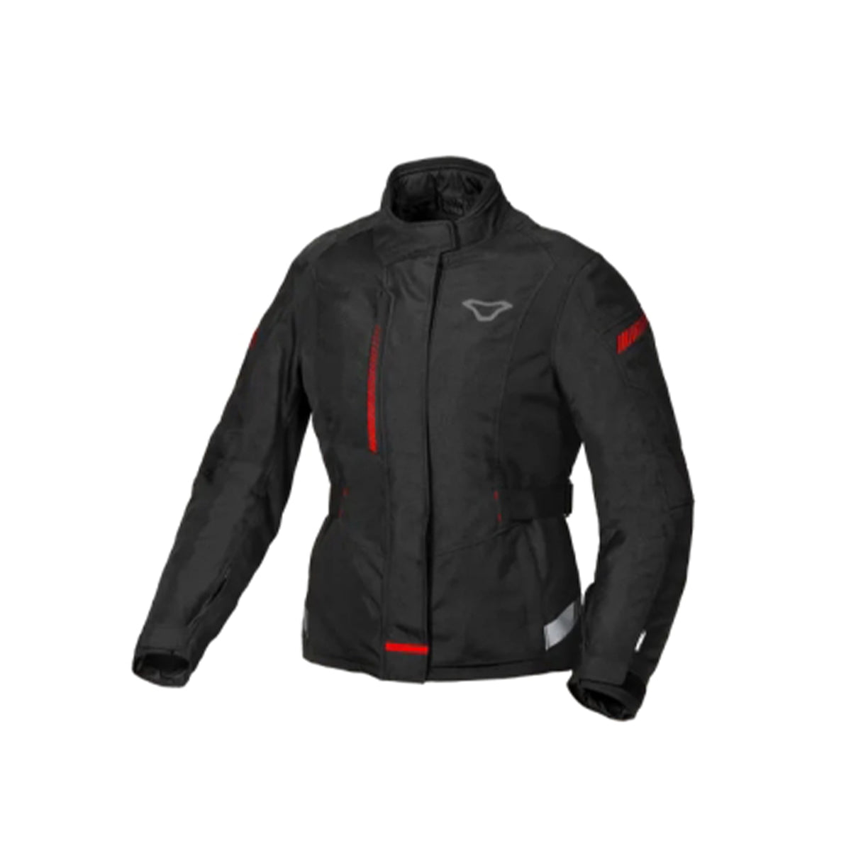  Macna Nivala Waterproof Textile Jacket Women Black/red - SECURTEX MOTOR SL (t/a MaximoMoto)