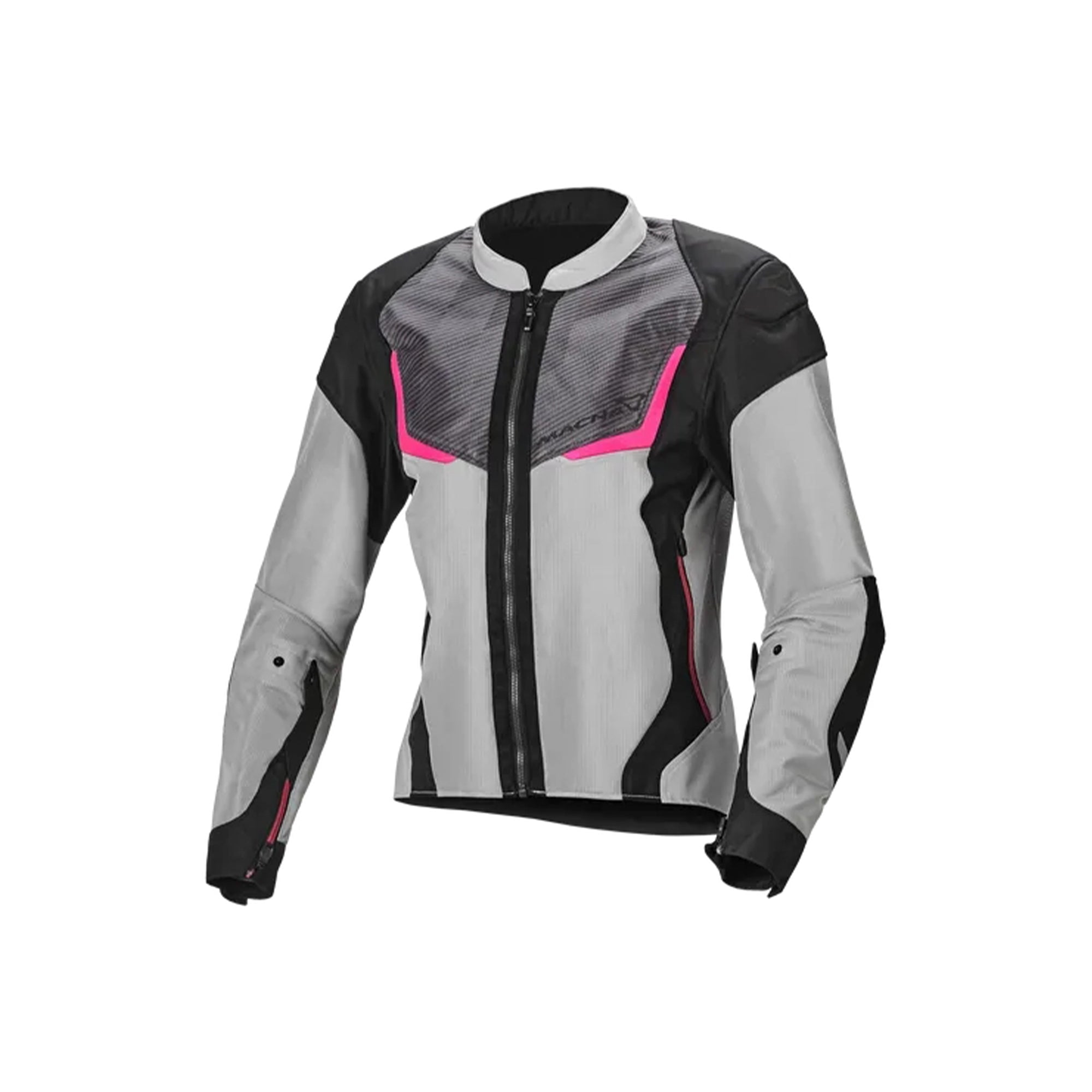 Macna Orcano Textile jacket Lady Grey/black/pink - SECURTEX MOTOR SL (t/a MaximoMoto)