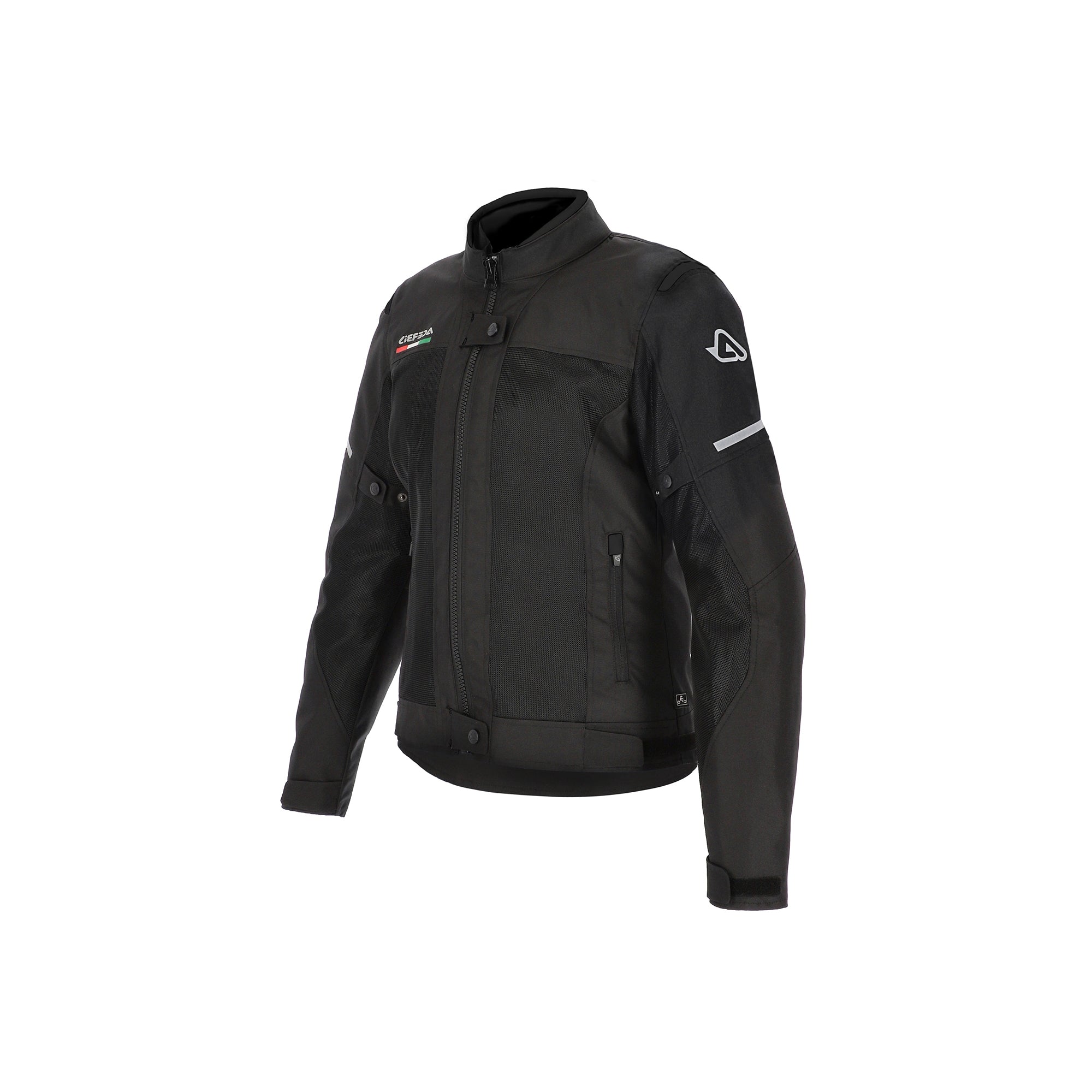  ACERBIS - CE ON ROAD RUBY LADY BLACK JACKET - SECURTEX MOTOR SL (t/a MaximoMoto)