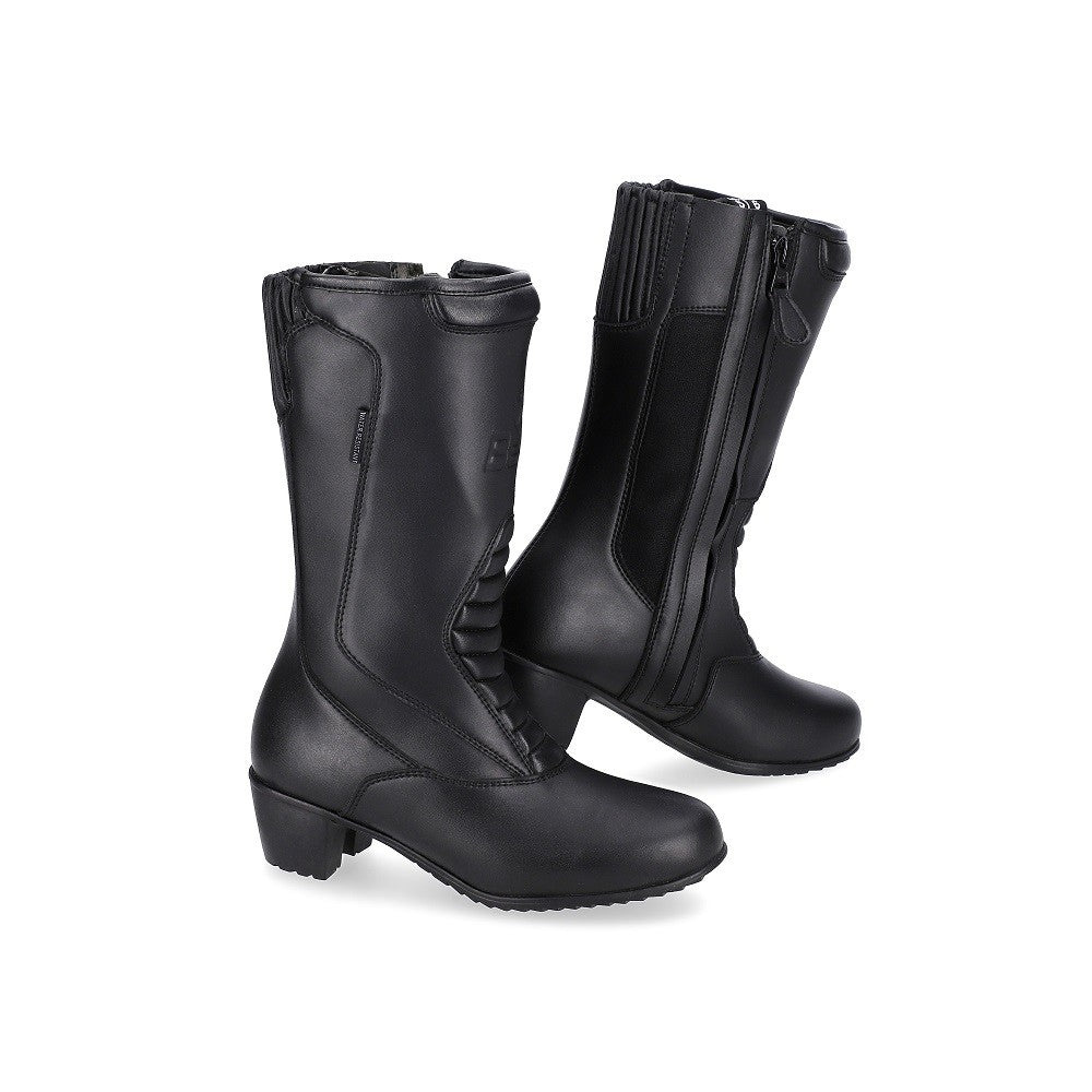  BELA - Alpine Lady Black Leather Boots - SECURTEX MOTOR SL (t/a MaximoMoto)