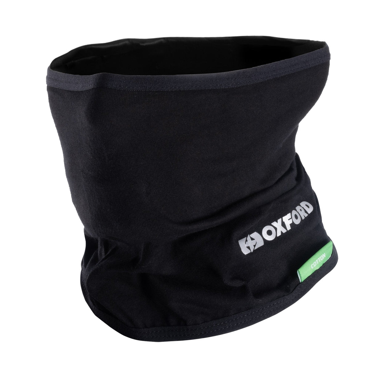  OXFORD - Neck Tube Cotton Blk - maxmimoto.uk