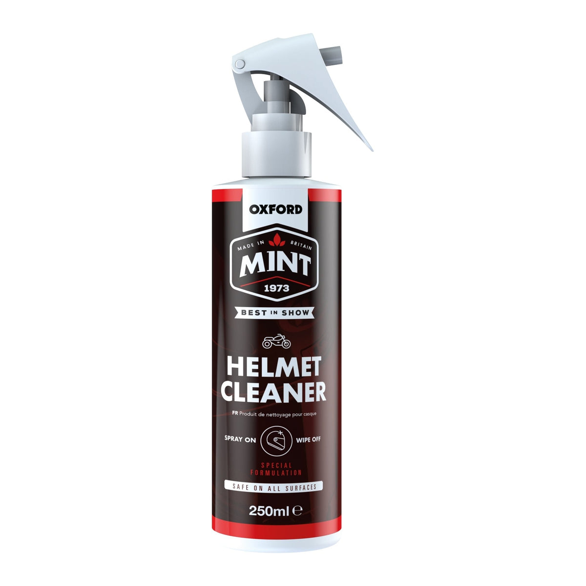  OXFORD - MINT HELMET VISOR CLEANER 250ML - SECURTEX MOTOR SL (t/a MaximoMoto)