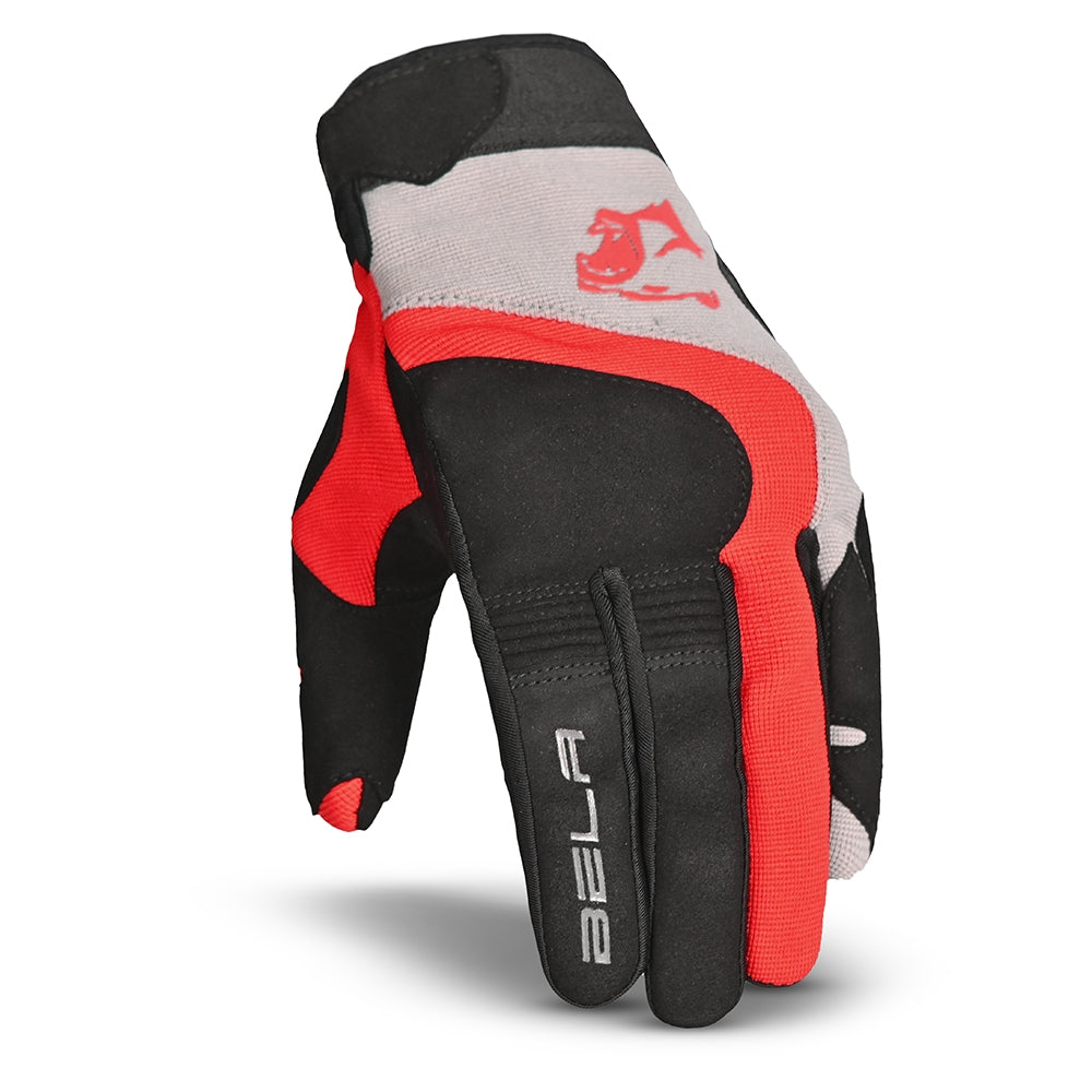  BELA - Adventure Textile Glove Black/Red - SECURTEX MOTOR SL (t/a MaximoMoto)