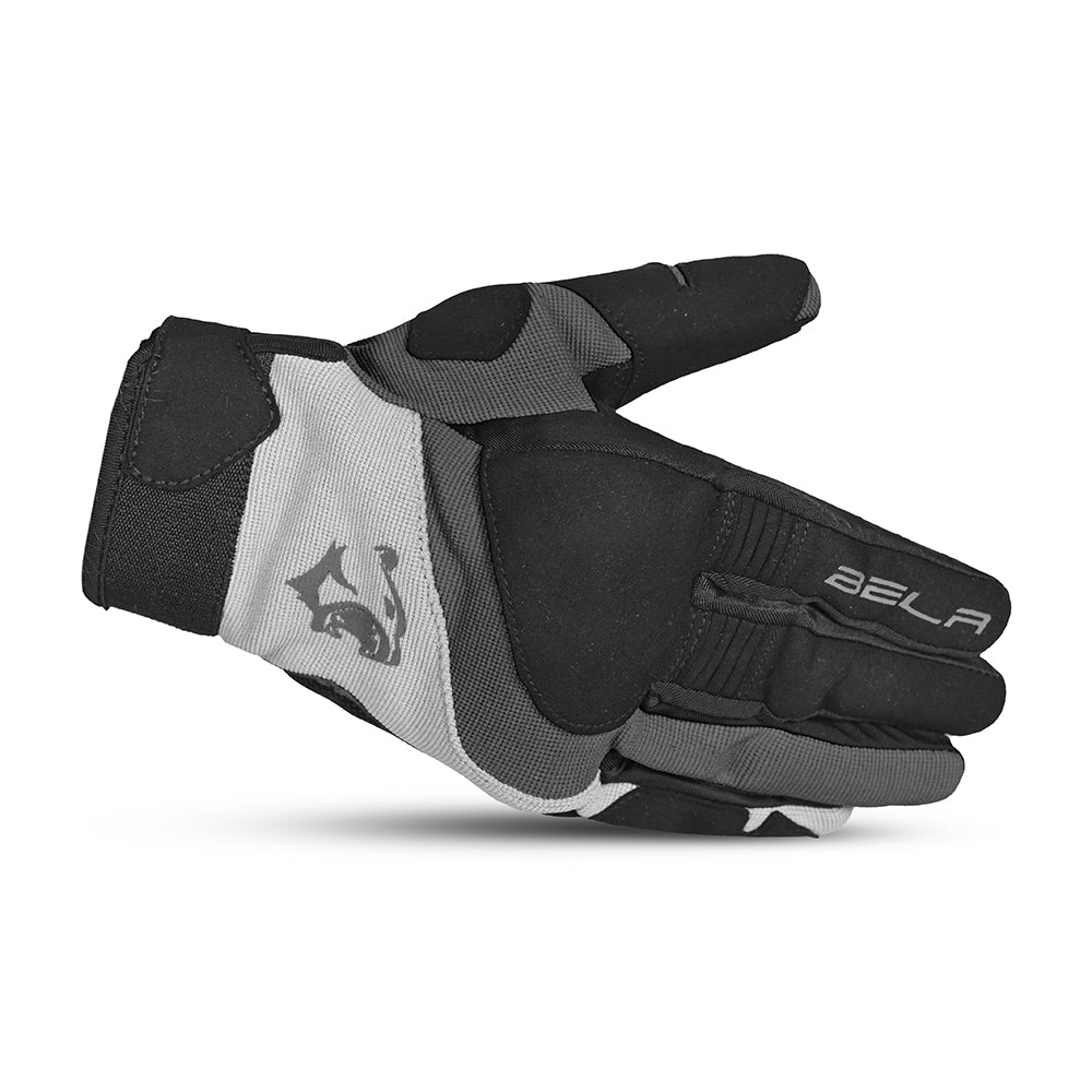  BELA - Adventure Textile Glove Black/Grey - SECURTEX MOTOR SL (t/a MaximoMoto)