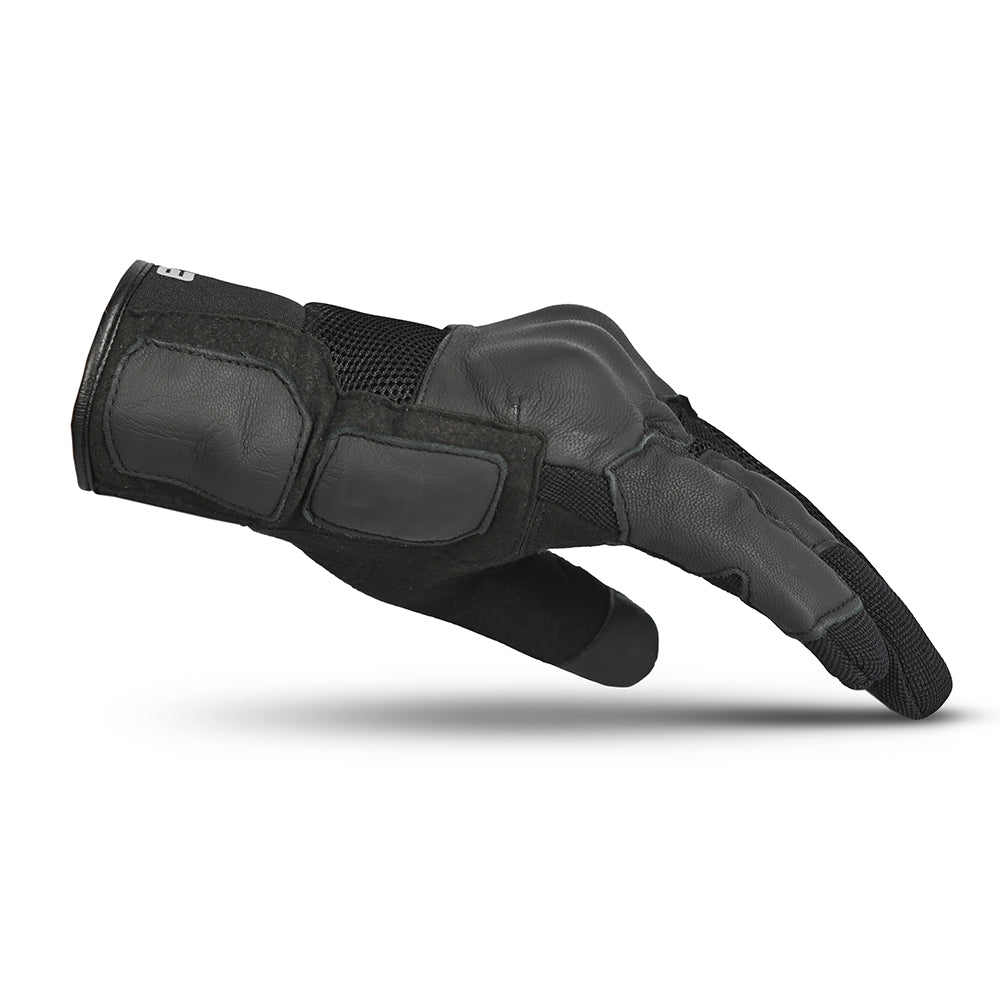  BELA - Deluxe Black Leather Glove - SECURTEX MOTOR SL (t/a MaximoMoto)