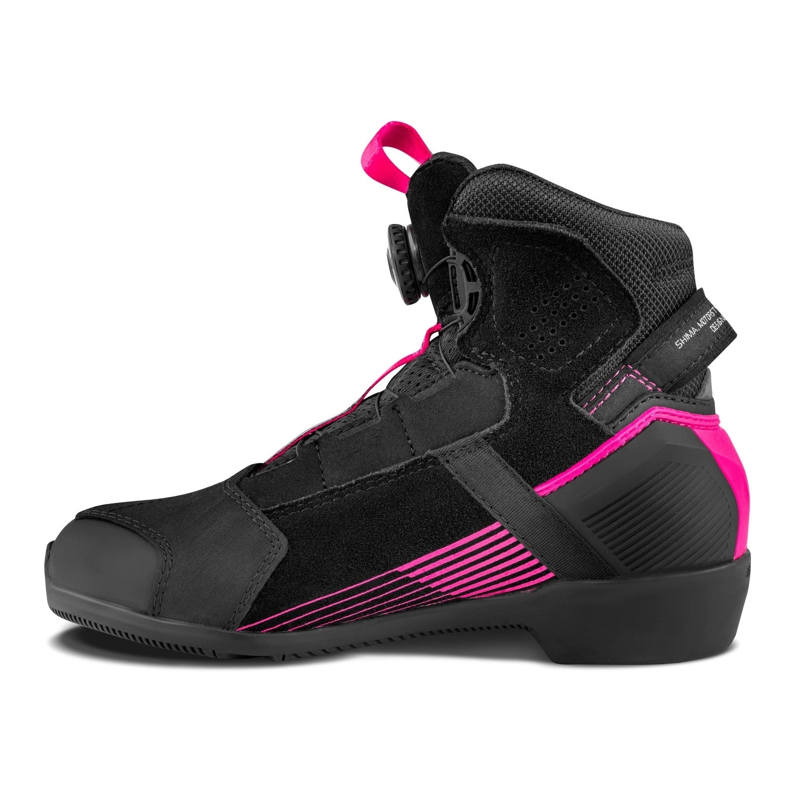  SHIMA EDGE VENTED LADY BOOT PINK - SECURTEX MOTOR SL (t/a MaximoMoto)