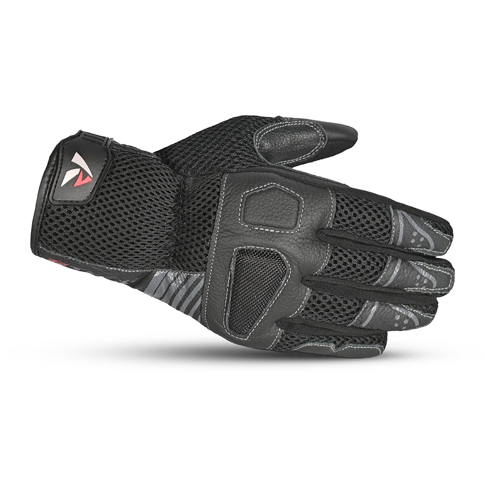  R-TECH - Premium Leather Glove Black - SECURTEX MOTOR SL (t/a MaximoMoto)