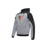  DAINESE - DAEON- AFETY HOODIE FU ZIP EANGE-GRAY BACK RED-FUO - SECURTEX MOTOR SL (t/a MaximoMoto)