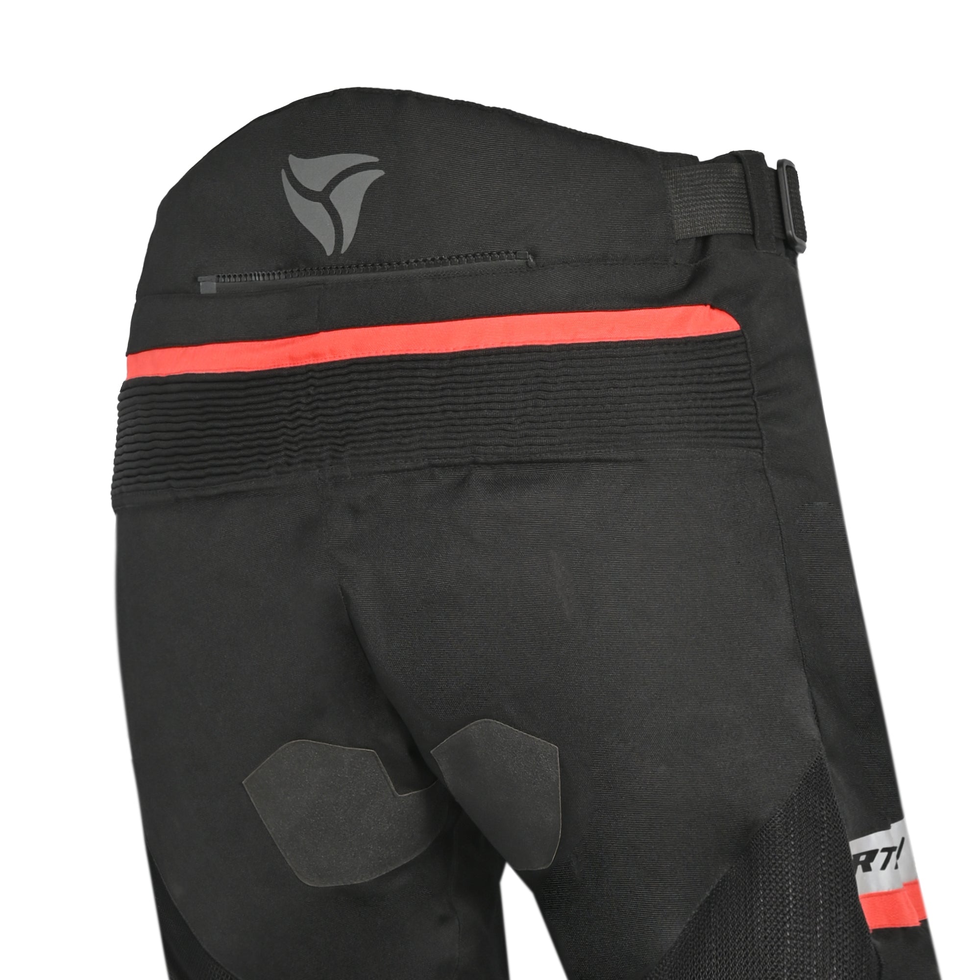 R-TECH - Pantalón Textil Spiral 3/4 Touring Negro - SECURTEX MOTOR S.L (t/a MaximoMoto)