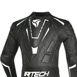  R-TECH - Defender GP 1 PC Suit Black/White - SECURTEX MOTOR SL (t/a MaximoMoto)