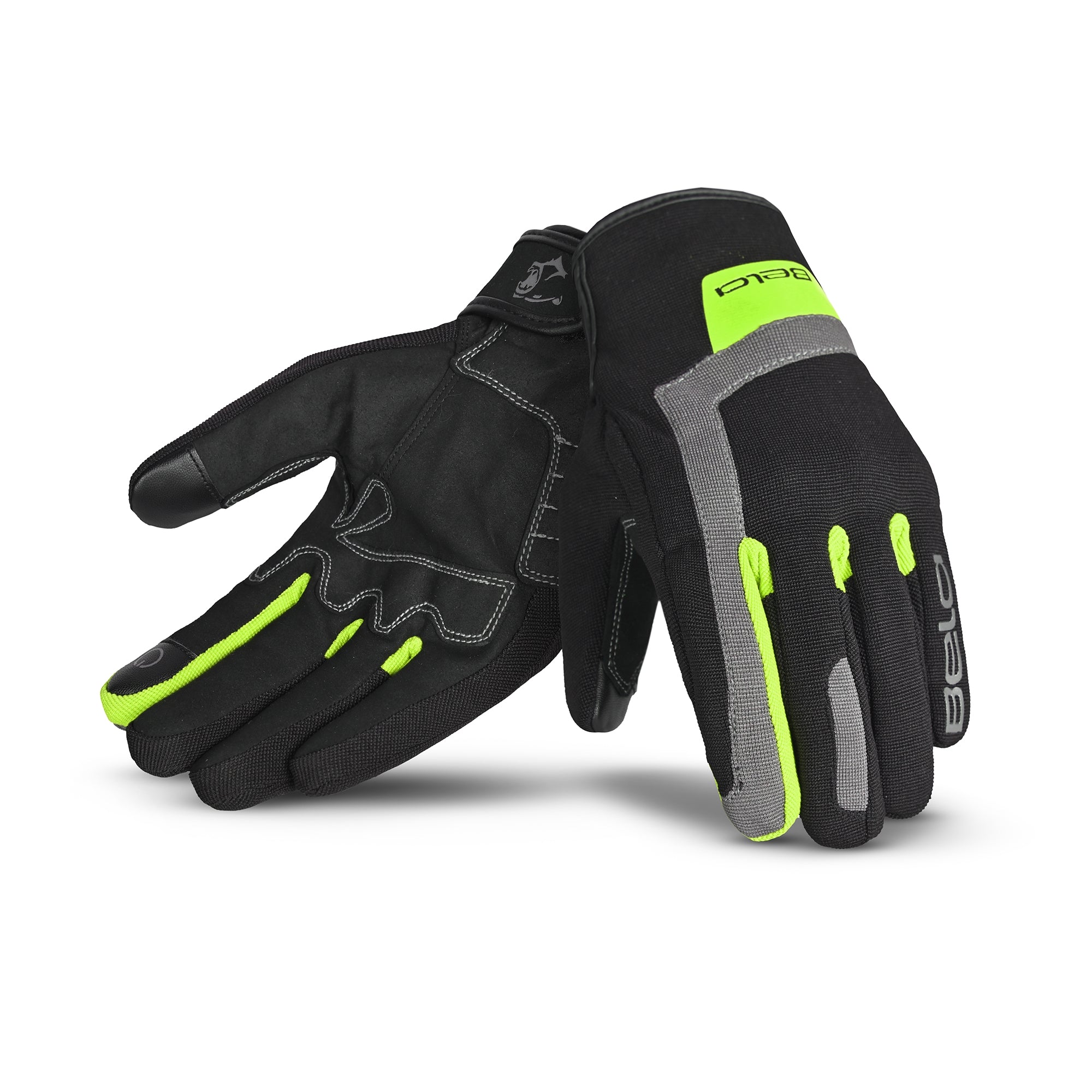  BELA - GALAXY WINTER WP TEXTILE GLOVE BLACK/FLUORESCENT YELLOW - SECURTEX MOTOR SL (t/a MaximoMoto)