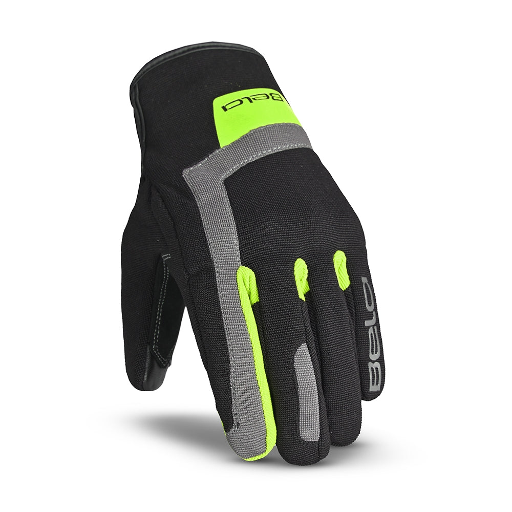  BELA - GALAXY WINTER WP TEXTILE GLOVE BLACK/FLUORESCENT YELLOW - SECURTEX MOTOR SL (t/a MaximoMoto)