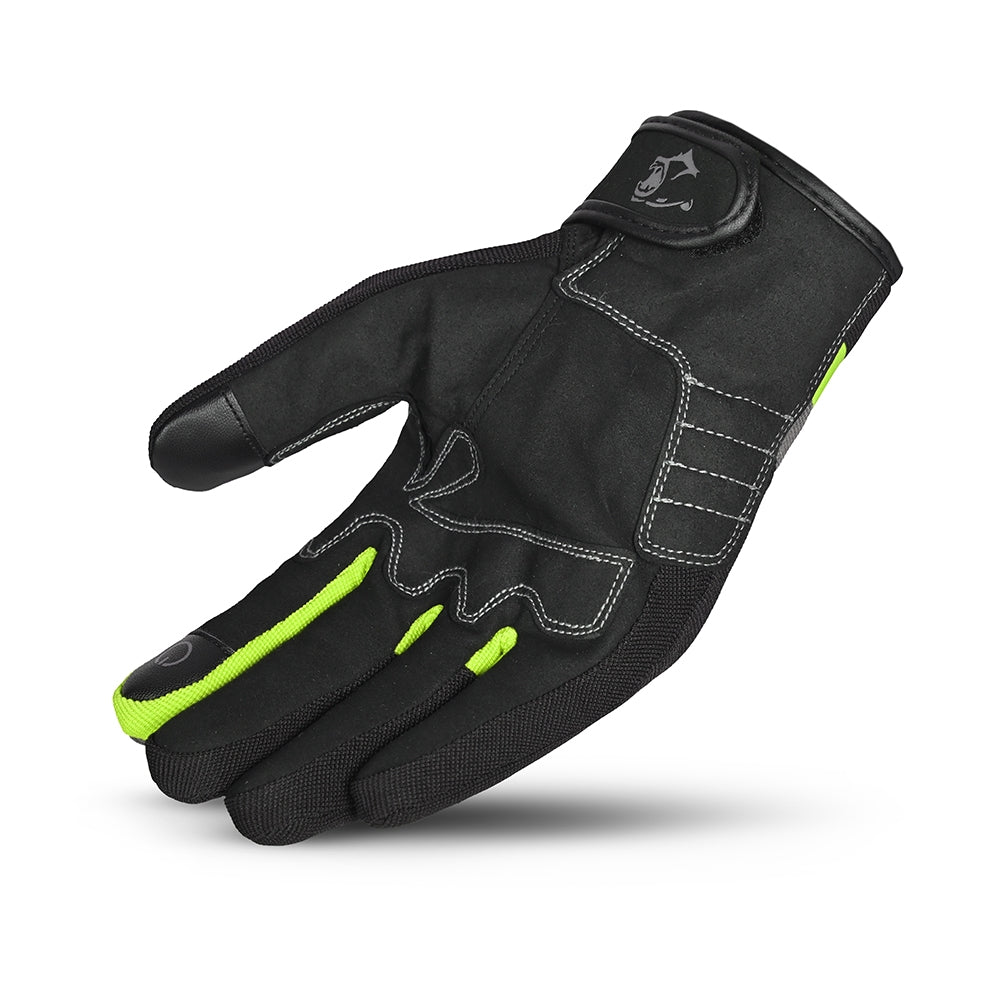  BELA - GALAXY WINTER WP TEXTILE GLOVE BLACK/FLUORESCENT YELLOW - SECURTEX MOTOR SL (t/a MaximoMoto)