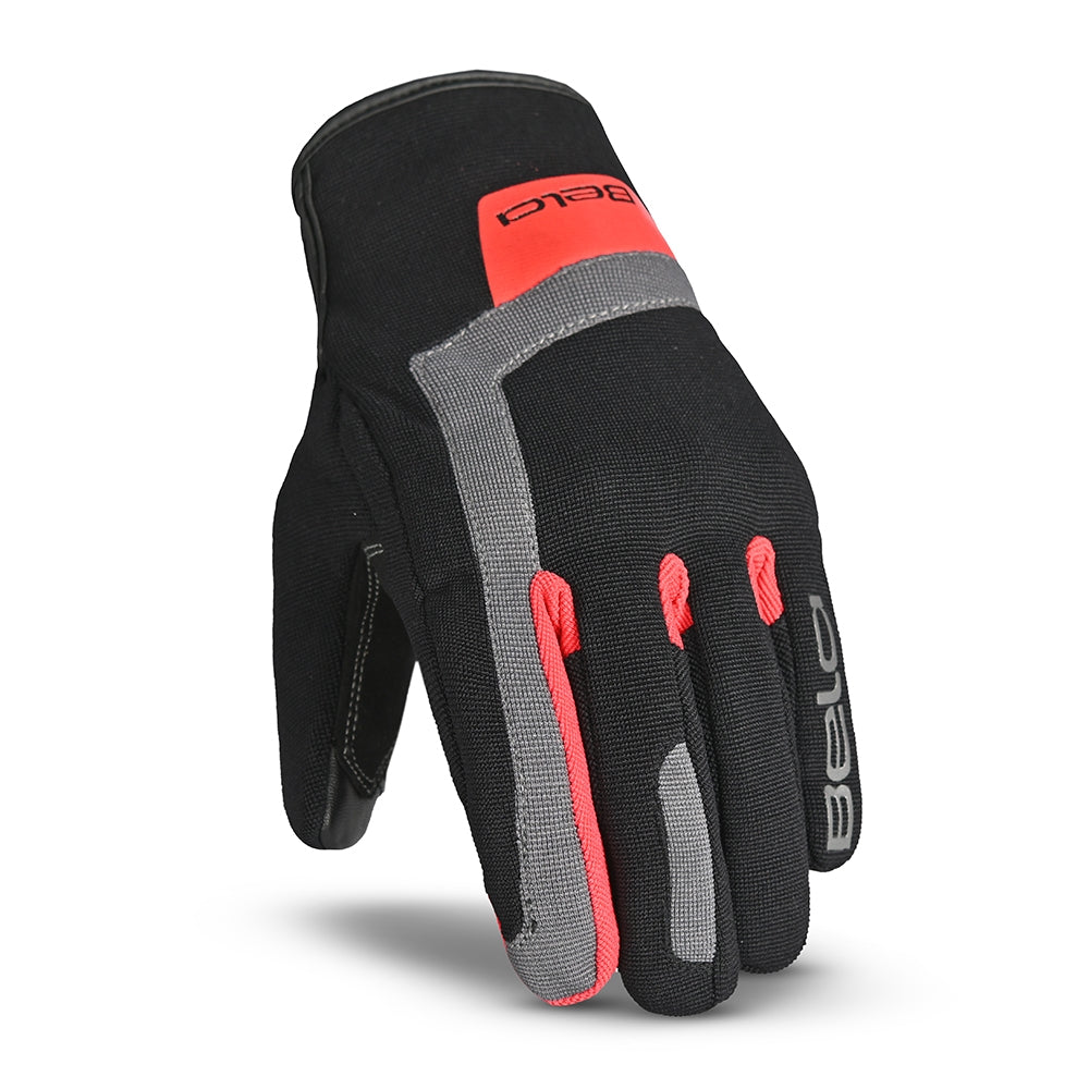  BELA - Galaxy Winter WP Textile Glove Black/Red - SECURTEX MOTOR SL (t/a MaximoMoto)