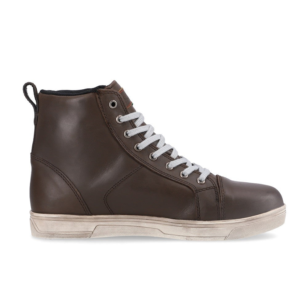  SHUA - Street Man WP Brown Leather Boots - SECURTEX MOTOR SL (t/a MaximoMoto)