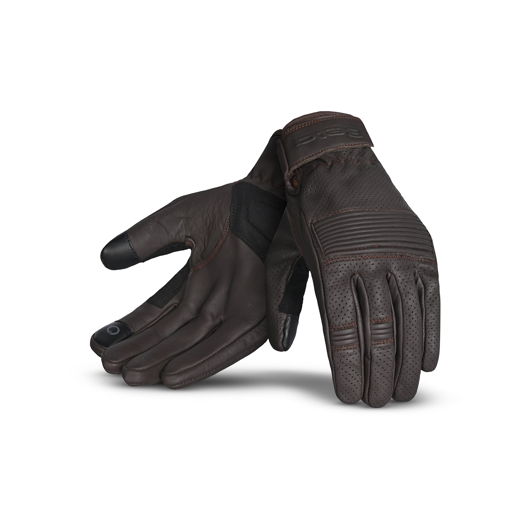  BELA - Brown Streeter Leather Glove - SECURTEX MOTOR SL (t/a MaximoMoto)