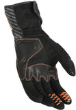  Macna Tempo Perforated Gloves Black/dark grey/orange - SECURTEX MOTOR SL (t/a MaximoMoto)