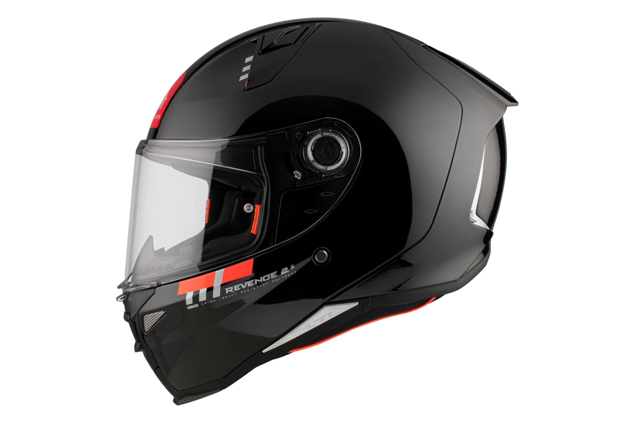 MT REVENGE 2 S SOLID A1 BLACK GLOSS