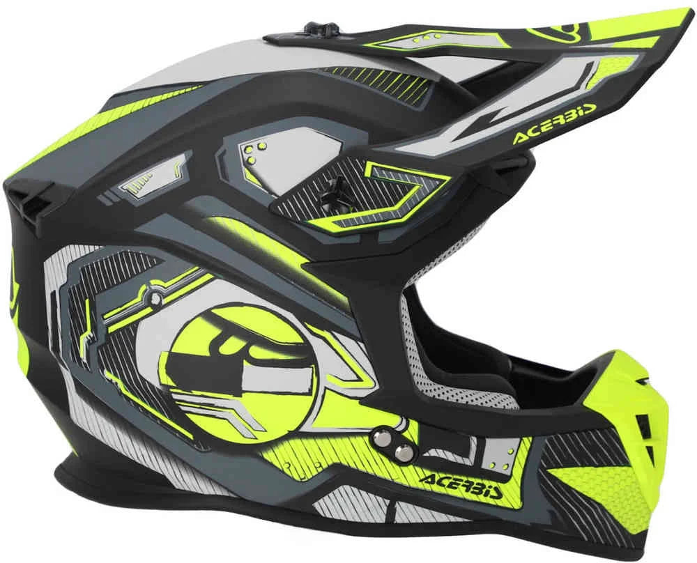ACERBIS Linear Graphic 2024 Motorcycle Motocross Helmet