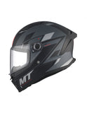 MT Stinger 2 Zivze C2 Full Face Motorcycle Helmet Matte