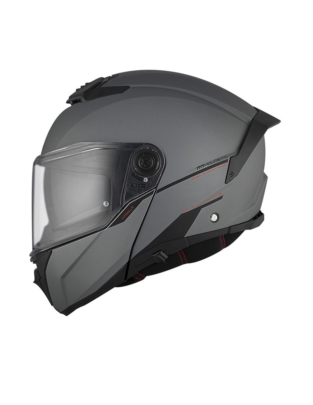  MT ATOM 2 SV SOLID A2 MATT TITANIUM - SECURTEX MOTOR SL (t/a MaximoMoto)