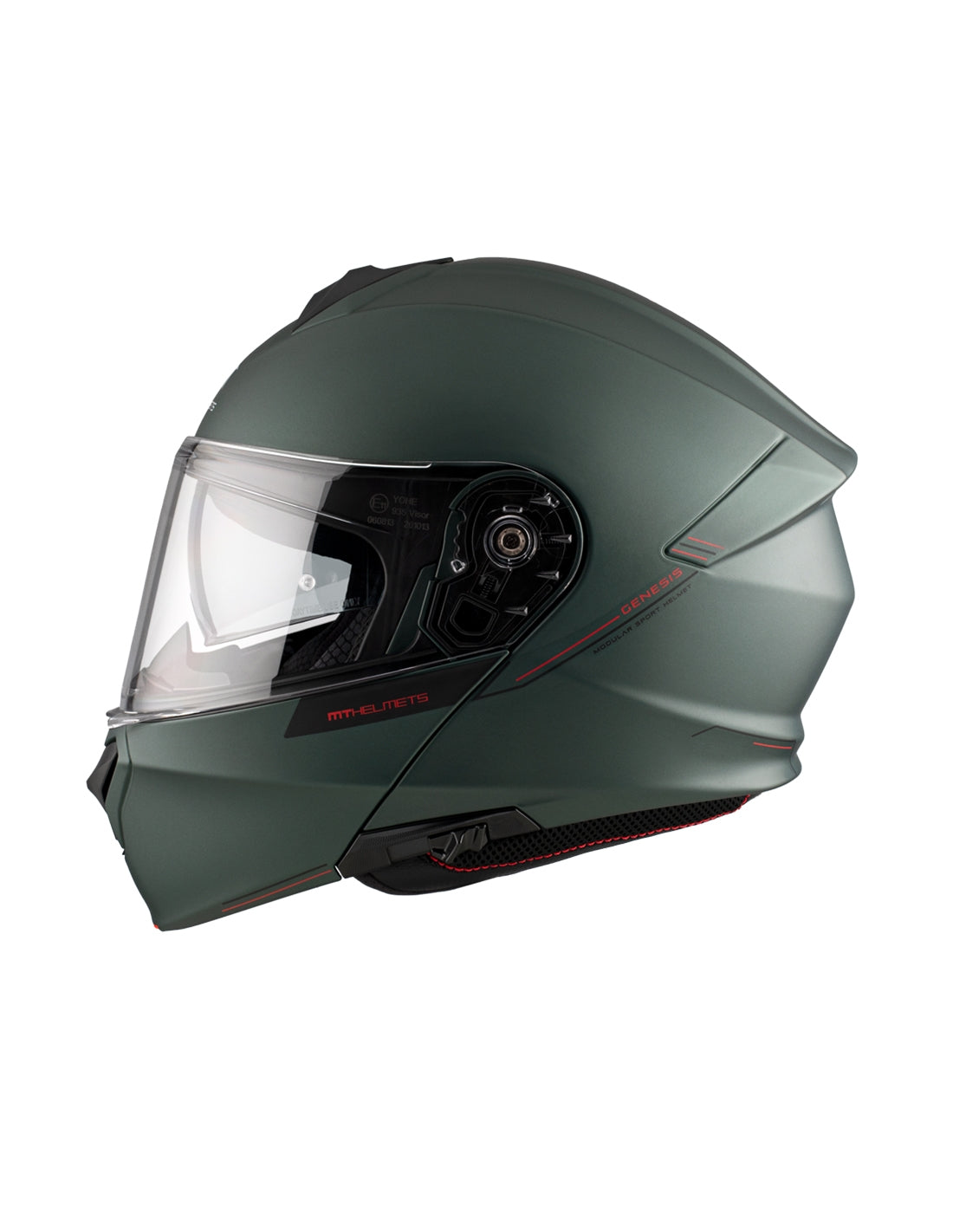 MT GENESIS SV SOLID A6 VERDE MATE aventura Cascos