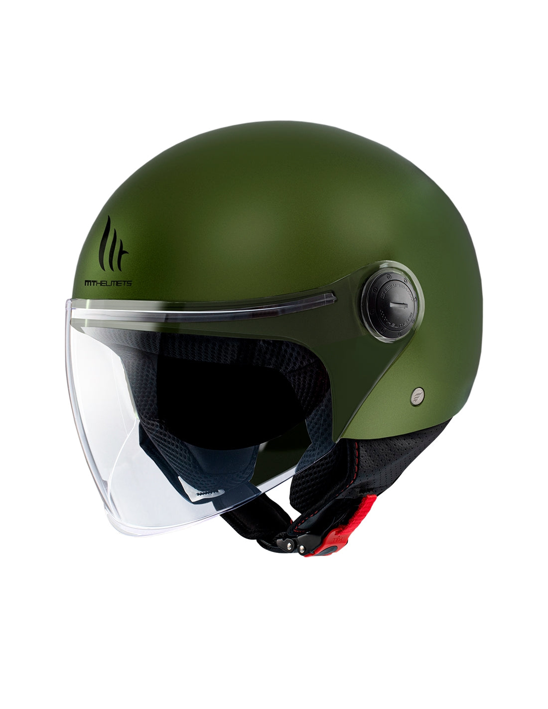 MT STREET S SOLID A6 MATTE GREEN - SECURTEX MOTOR SL (t/a MaximoMoto)