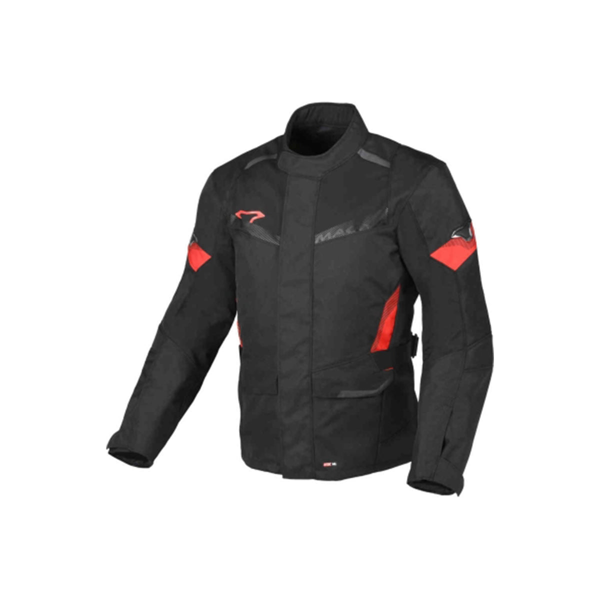  Macna Vaulture Waterproof Textile Jacket Black/red - SECURTEX MOTOR SL (t/a MaximoMoto)