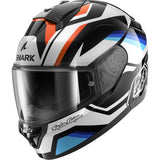  SHARK HE1111EKWB RIDILL 2 APEX HELMETS BLACK WHITE BLUE