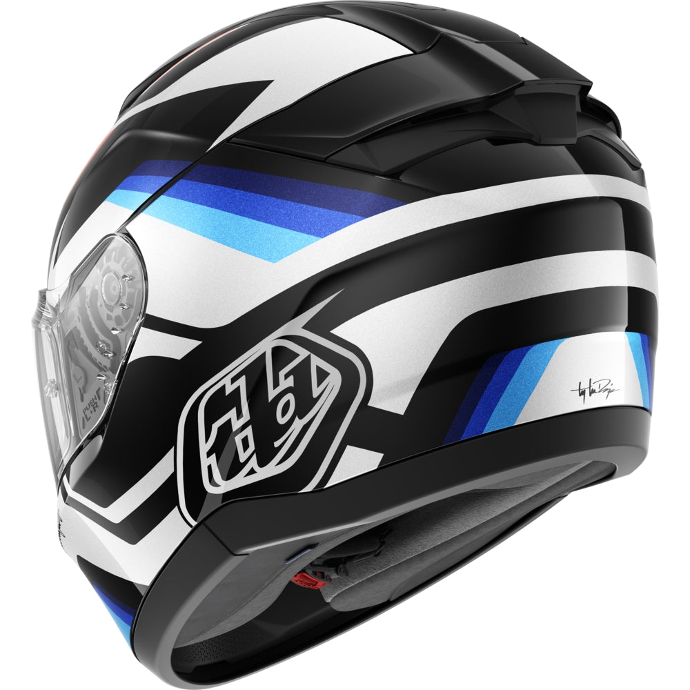  SHARK HE1111EKWB RIDILL 2 APEX HELMETS BLACK WHITE BLUE