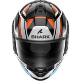  SHARK HE1111EKWB RIDILL 2 APEX HELMETS BLACK WHITE BLUE