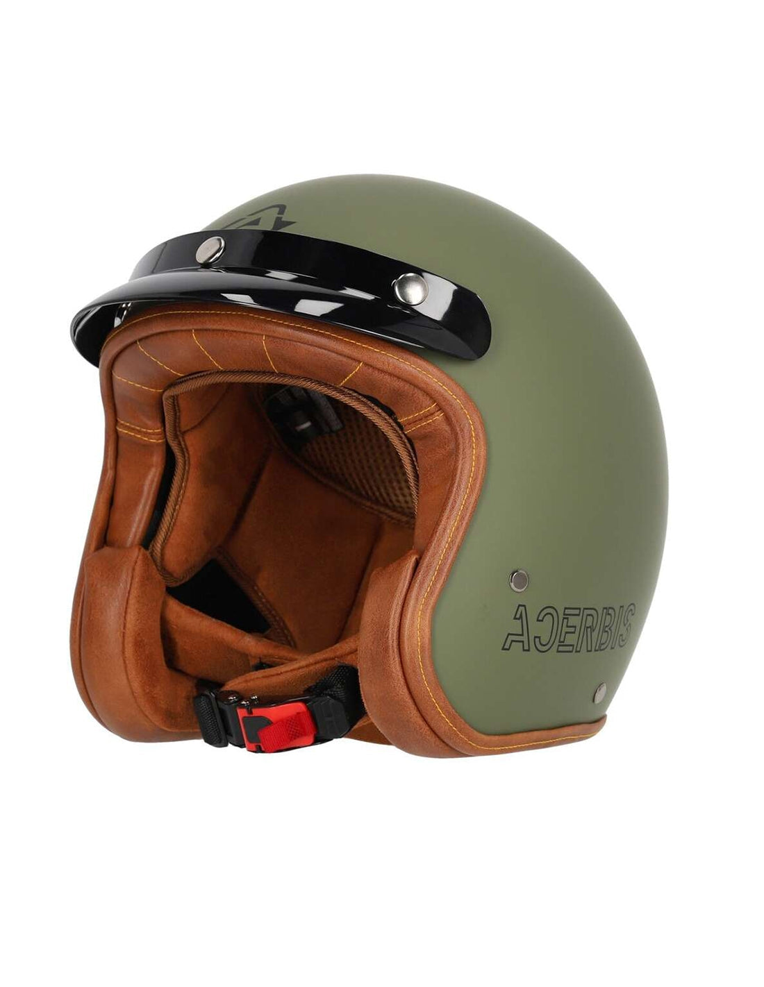  ACERBIS - SKODELA HELMET 22.06 MILITARY GREEN - SECURTEX MOTOR SL (t/a MaximoMoto)