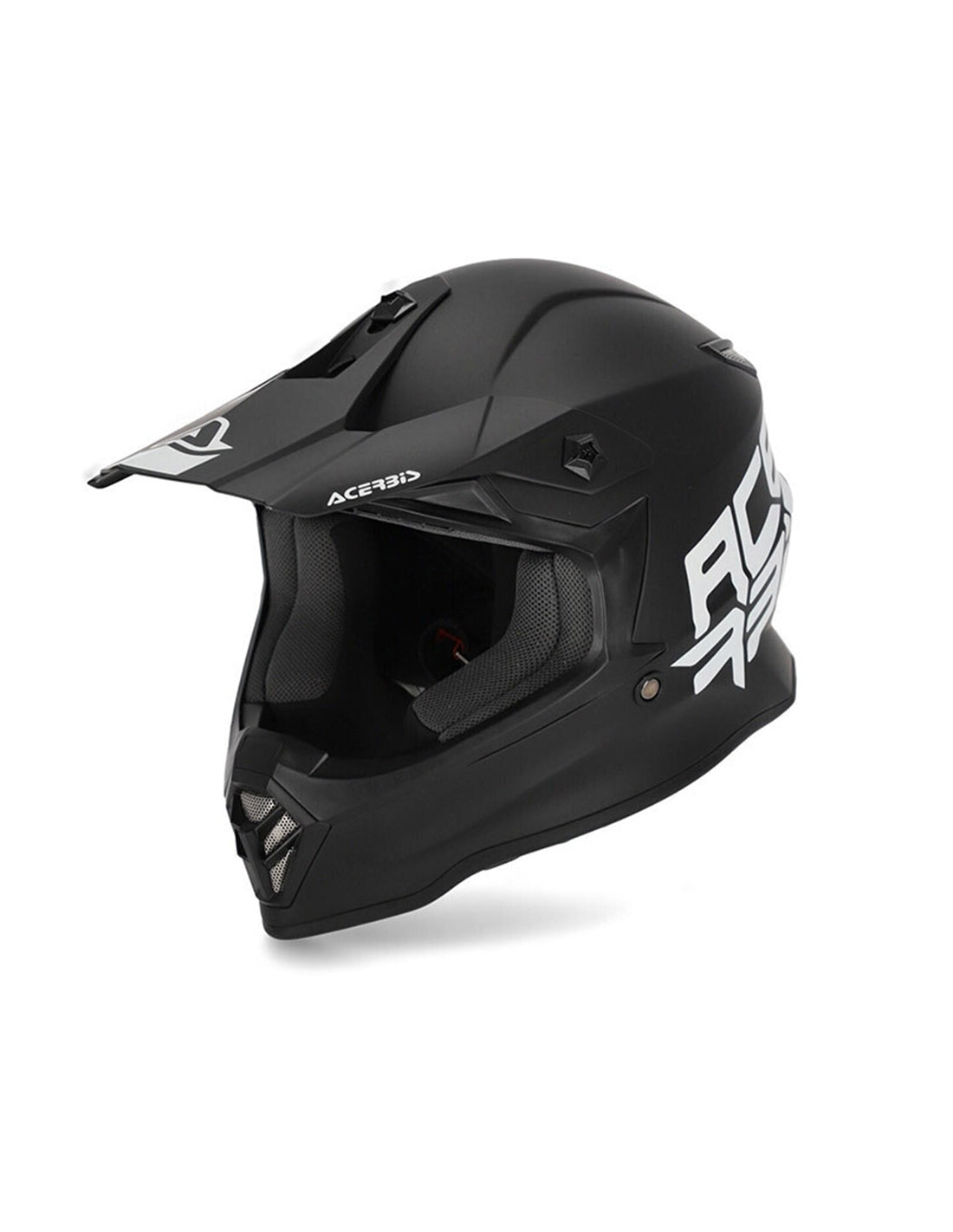  ACERBIS - IMPACT STEEL JUNIOR BLACK HELMET - SECURTEX MOTOR SL (t/a MaximoMoto)