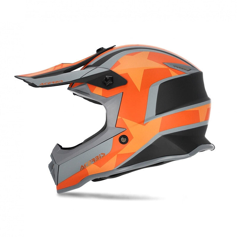  ACERBIS - IMPACT STEEL JUNIOR HELMET NERO/ARANCIO - SECURTEX MOTOR SL (t/a MaximoMoto)