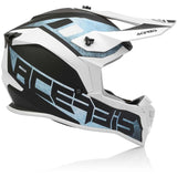  ACERBIS - LINEAR HELMET BIANCO/AZZURRO - SECURTEX MOTOR SL (t/a MaximoMoto)