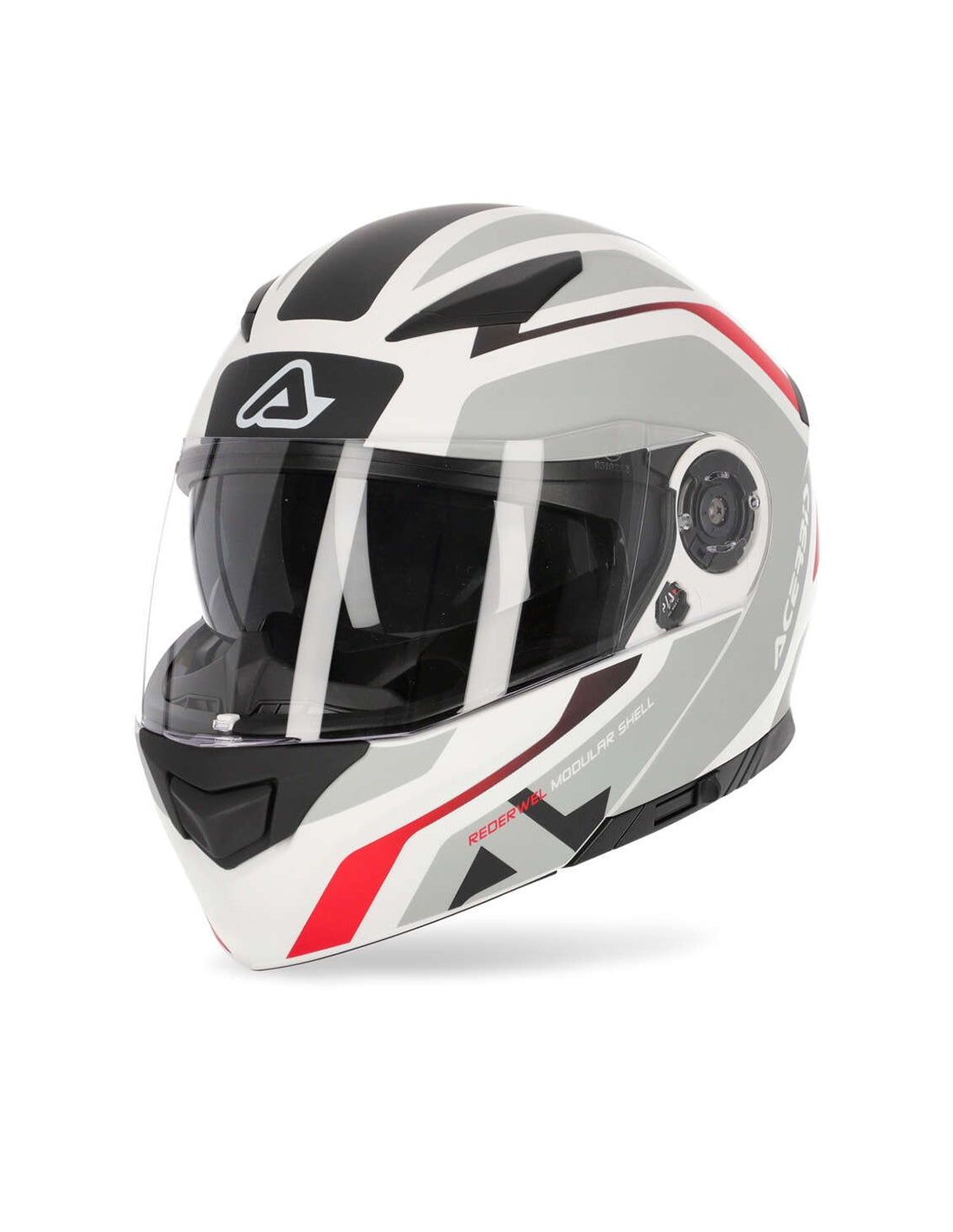  ACERBIS - REDERWEL CAPACETE HELMET BIANCO/ROSSO - SECURTEX MOTOR SL (t/a MaximoMoto)
